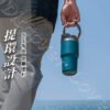 為車載訂製 304雙層保溫保冷 手提冰霸杯 直飲保溫杯 手提設計 車用水杯 直飲吸管 車用水壺 車用保溫杯 保溫杯 冰壩杯 方便攜帶 大容量不銹鋼雙飲車載水壺 冰霸杯 保冰杯 不鏽鋼杯 咖啡隨身杯：圖片 5