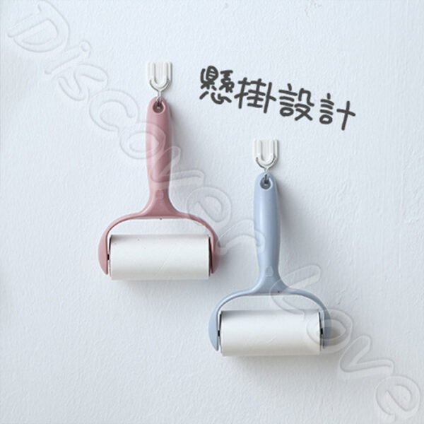 黏毛器 黏毛滾輪 黏塵紙 滾筒黏毛器 替換紙 紙芯 黏毛紙芯 除毛器 除塵紙 斜撕 可撕 環保 補充紙 黏毛器替換紙芯：圖片 4