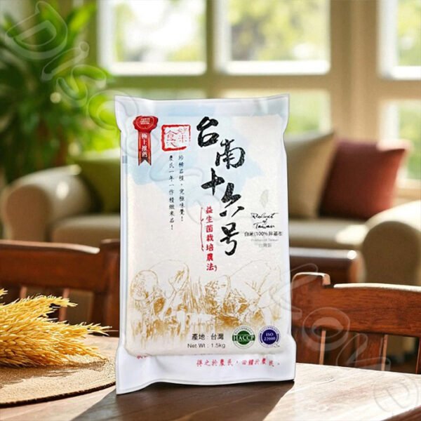益生菌耕種 一等米 台灣越光米 台南16號米 1.5kg 6包/箱購：圖片 4