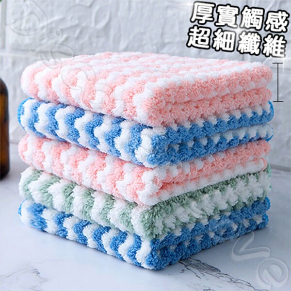 加厚珊瑚絨廚房吸水抹布：圖片 6