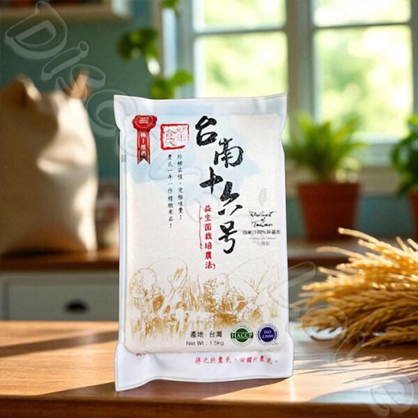 益生菌耕種 一等米 台灣越光米 台南16號米 1.5kg 6包/箱購：圖片 5