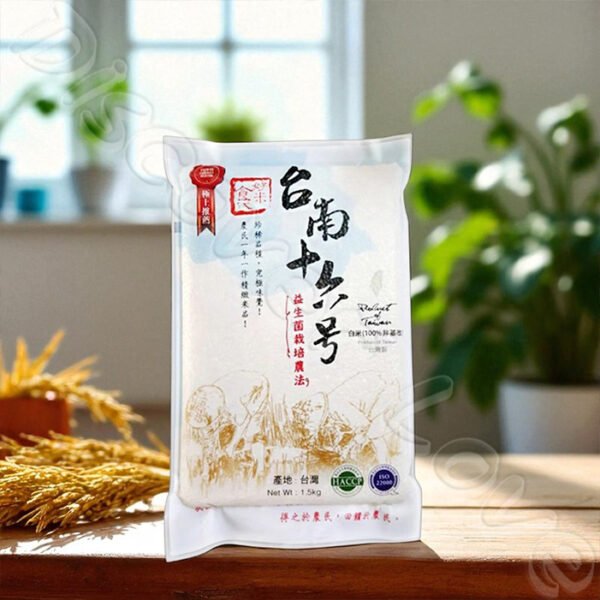 益生菌耕種 一等米 台灣越光米 台南16號米 1.5kg 6包/箱購：圖片 6