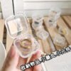 收納小方盒 迷你小方盒 飾品盒 手飾盒 耳塞盒 配件盒 塑料盒 零件盒 收納盒 小物收納 迷你收納盒 收納 耳環收納：圖片 2