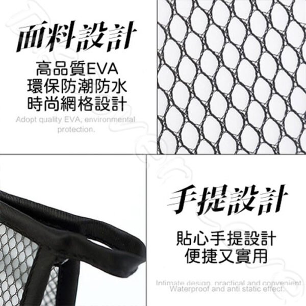 收納化妝包 女生包包 化妝用品 隨身包 筆袋 收納 防水 超大容量 旅行包 網布 網格 化妝包 萬用 旅行收納包 收納包：圖片 9