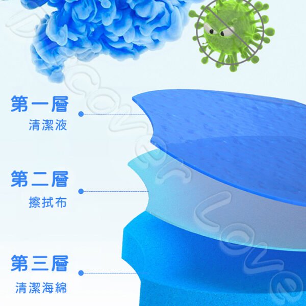 【多款香型可選】替換式馬桶刷 防菌馬桶刷 可拆式馬桶刷 一次性馬桶刷 馬桶刷替換頭 立式馬桶刷 360度旋轉馬桶刷 替換：圖片 3