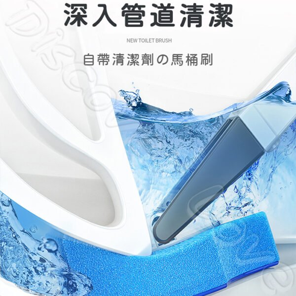 【多款香型可選】替換式馬桶刷 防菌馬桶刷 可拆式馬桶刷 一次性馬桶刷 馬桶刷替換頭 立式馬桶刷 360度旋轉馬桶刷 替換：圖片 5