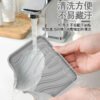 【瀝水導流】矽膠肥皂架 矽膠肥皂盒 矽膠肥皂盤 矽膠肥皂瀝水盤 矽膠瀝水肥皂架 肥皂架 肥皂盒 矽膠架子 水槽瀝水架：圖片 7