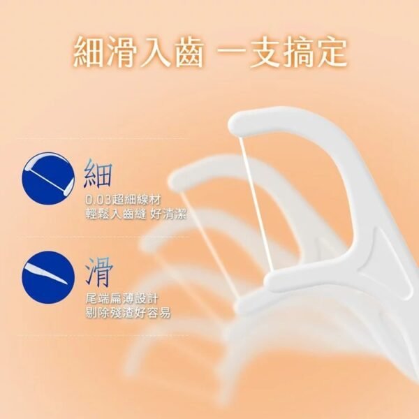 奈森克林 細滑牙線棒 家庭超值包裝 1000支 家庭號牙線棒 好市多牙線棒 牙線 costco 超值組  贈隨身盒*2：圖片 4