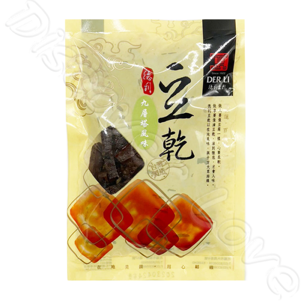 【德利食品】德利豆乾 九層塔豆乾 九層塔風味豆乾：圖片 3