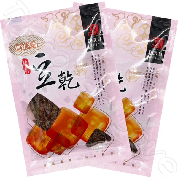 【德利食品】德利豆乾 豆干系列 五香豆干  蒜味沙茶 梅汁 梅汁冬瓜香 玫瑰山胡椒 香滷肉燥 碳烤肉汁 黑胡椒 柚香又香：圖片 5