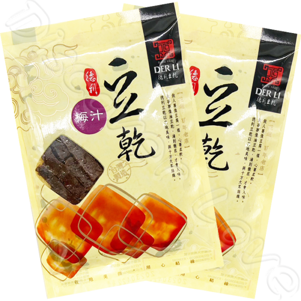 【德利食品】德利豆乾 梅汁豆乾 梅汁風味豆乾：圖片 2