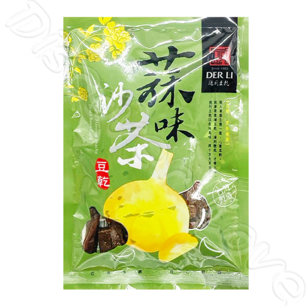 【德利食品】德利豆乾 蒜味沙茶豆乾 蒜香沙茶豆乾 蒜香風味豆乾：圖片 4