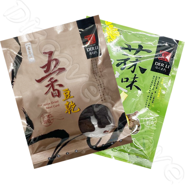 【德利食品】德利豆乾 隨手包系列 五香豆干 蒜味沙茶豆乾 蒜味 沙茶 五香豆乾 蒜味沙茶：圖片 2