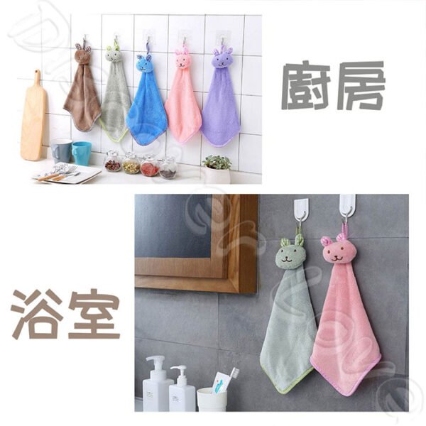 可掛式兔兔擦手巾：圖片 4