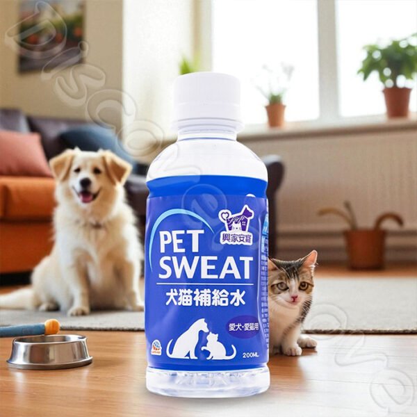 興家安寵 日本製 犬貓補給水 200ml 寵物電解質健康補充水 汪力水得 EarthPet 營養補充寶礦力：圖片 8