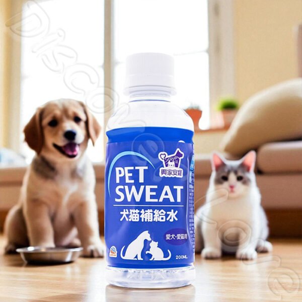 興家安寵 日本製 犬貓補給水 200ml 寵物電解質健康補充水 汪力水得 EarthPet 營養補充寶礦力：圖片 4