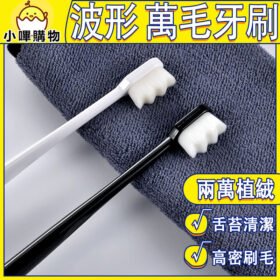 【日本熱銷】萬毛牙刷｜20000根極細柔軟刷毛｜敏感牙齒專用｜奈米萬毛牙刷