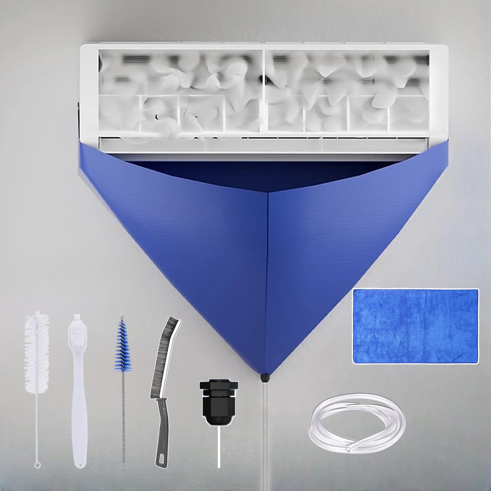 冷氣清潔工具【多款可選】冷氣清潔 空調清洗罩 清洗冷氣 空調清潔罩 冷氣清洗套 洗冷氣清潔劑 冷氣清潔刷:圖片 4